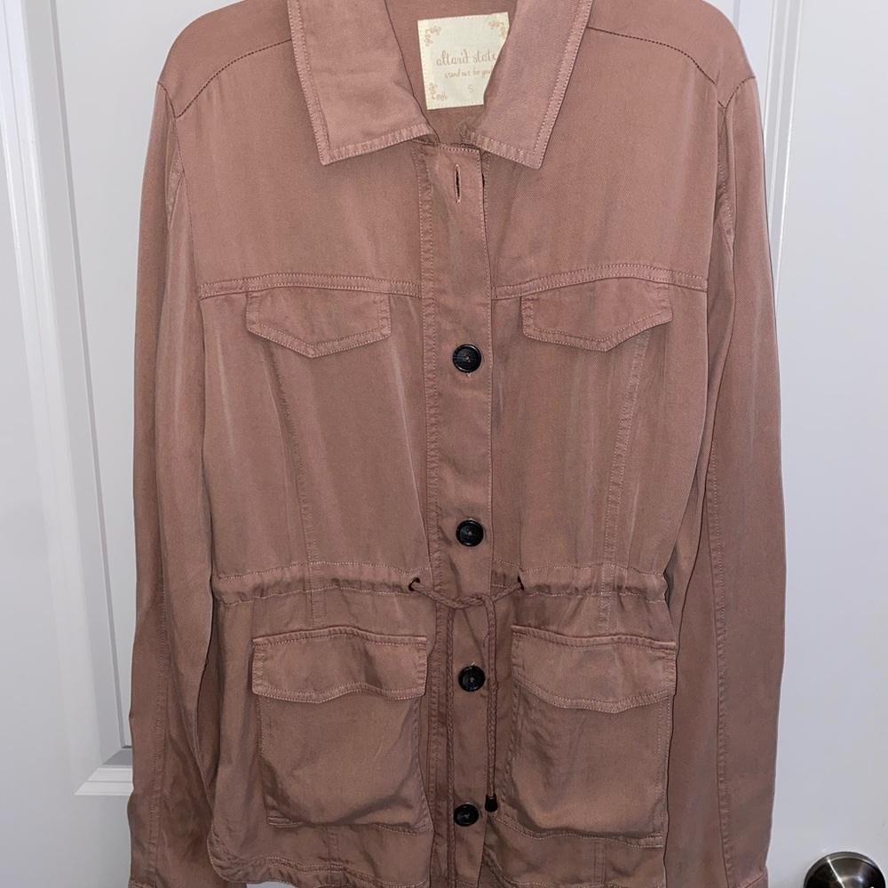 Altar’d State Utility Jacket in Blush